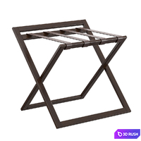 WOODEN LUGGAGE RACK EDUARD