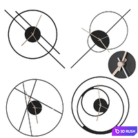 Clock set 1 by Horloge Murale