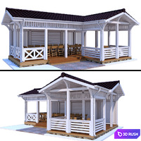 Arbor in a modern style