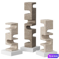 Abstract stone sculpture by Cesare Arduini