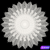 Ceiling rosette style ARTDECO