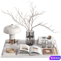 Decorative set with Giovanni Table Lamp