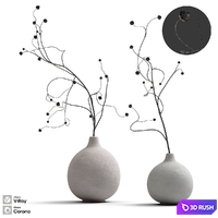 Decorative set 4 Branches