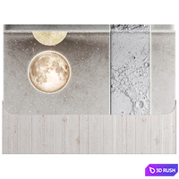 Moon headboard