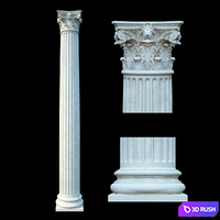 Classical Corinthian columns