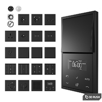 Jung LS 990 matt black and white
