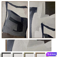 Plaster Two Photo Frames D-512