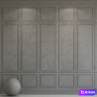 Decorative plaster with molding 167