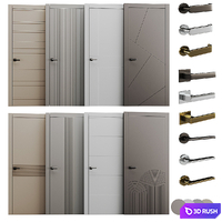 Set of interior doors LINEA.