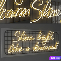 Neon sign - Shine bright like a diamond
