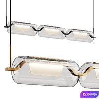 Kuzco Lighting Hilo Linear Pendant Lamp