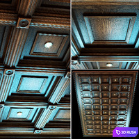 Ceiling set # 2 - wenge color