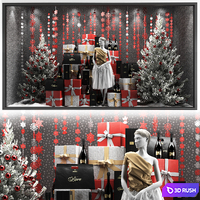 Wine shop showcase