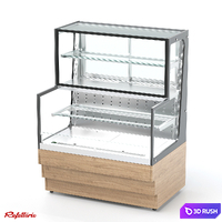 Combined refrigerated confectionery showcase with semi-open access (RKC2 OZ series)