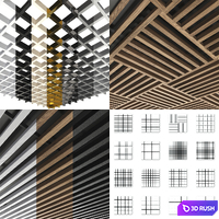 Collection of slatted ceilings Grilyato