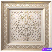 Ceiling in oriental style .Arabic Classic  Ceiling .Oriental Ceiling Classic