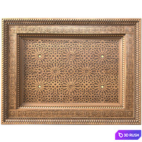 Ceiling in oriental style .Arabic Majlis Ceiling .Islamic Ceiling Eastern Set