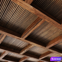 Ceiling on beams No. 8