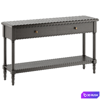 Console with drawers and shelf BLUES
