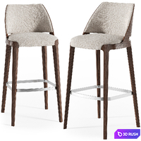 Potocco Velis wood stool