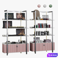 Display rack for cosmetic products