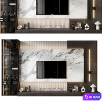 TV shelf 0680