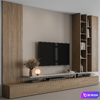 TV Wall Wooden - Set 107