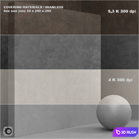 Material (seamless) - coating, concrete, plaster set 59