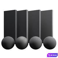 Black slate stone