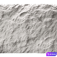 Rock cliff wall №43