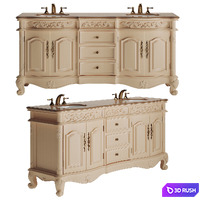 Svetlana 72 Double Sink Cabinet Vanity