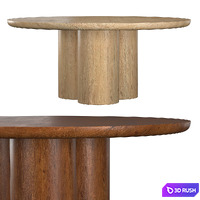 OSLO CYLINDER ROUND DINING TABLE