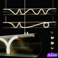 2 Luke Lamp Pendant light (Vessel Suspension_5ft) | 2lights | | 5mat |
