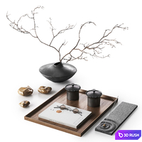 Japandi decorative set