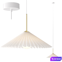 H&M Home Pendant lamp with pleated shade