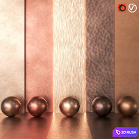 5 in 1 4k Copper Metal Pack Textures & Materials 4K - Seamless - Vol 1
