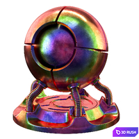 Rainbow metal material