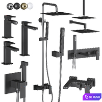 Faucets and showers Boheme Qubic set