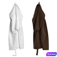 Coat on the hook / Bathrobe on hook