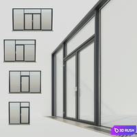 Panoramic windows. Stained Glass.5