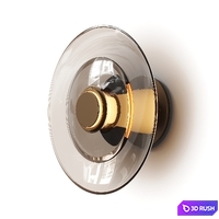 Gabriel Scott Luna a Disc Wall Lamps