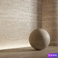 Stone material, travertine. 26, pbr, seamless