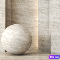 Travertine Texture 4K - Seamless