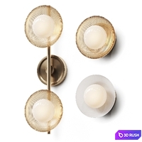West Elm Bezel Wall Lamps
