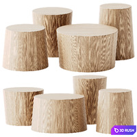 OKE Coffee tables by DE PADOVA