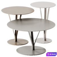 Bonaldo Kadou Coffee Metal table