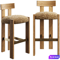 Bar stool Loc by Stahl and Band