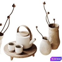 Japandi Decorative Set