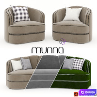 Munna Josephine armchair and Sofa