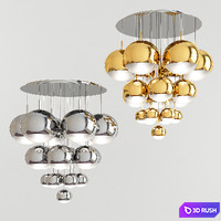 Tom Dixon Mirror Ball Pendant System